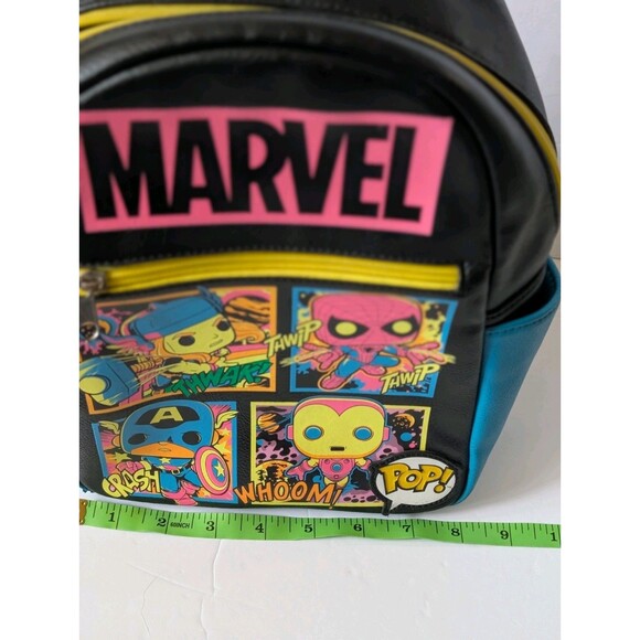 Funko POP! Marvel Black Light Mini Backpack Target Exclusive Disney - Picture 10 of 10